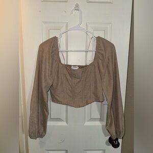 NWT KIRIOUS Corset Style Top